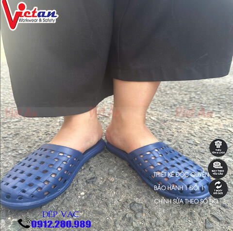 Dép Xốp VAC E093 Màu Xanh Navy