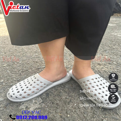 Dép Xốp VAC-E093 Màu Xám