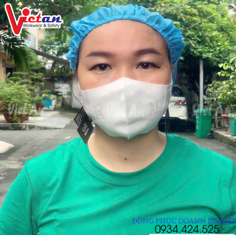 Nón Bánh Tiêu Lưới Màu Xanh Yamaha VANL-05