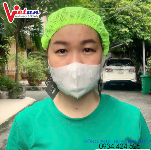 Nón Lưới Bánh Tiêu Màu Xanh NEON VANL-06