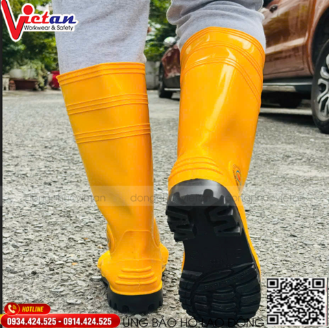 Ủng Bảo Hộ Kho Lạnh Màu Vàng TQP