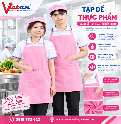 Tạp Dề Nhà Hàng TDVA-06