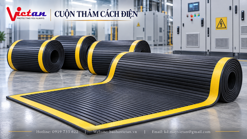 Đừng Bỏ Qua Thảm Cao Su Cách Điện Khi Làm Việc Gần Thiết Bị Điện