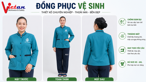 Đồng Phục Vệ Sinh Công Nghiệp – Đầu Tư Nhỏ, Giá Trị Lớn Cho Doanh Nghiệp