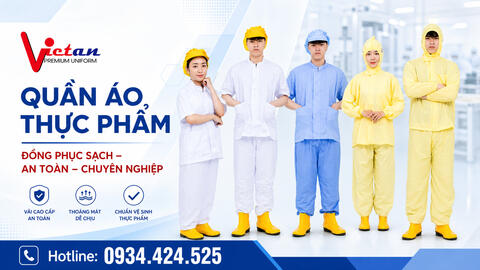 Quần Áo Thực Phẩm | Đồng Phục Bảo Hộ Ngành Thực Phẩm