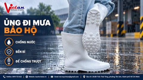 Ủng Bảo Hộ Lao Động: Món Đồ Nhỏ, Vai Trò Lớn Trong Môi Trường Sản Xuất