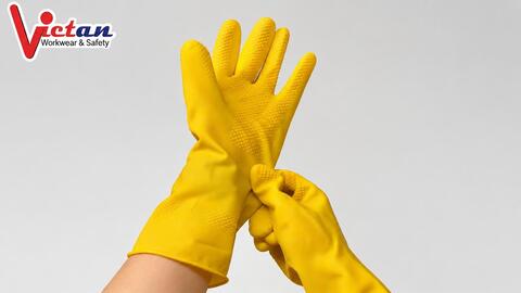 Găng Tay Cao Su – Giải Pháp Bảo Vệ Đôi Tay Trong Môi Trường Làm Việc