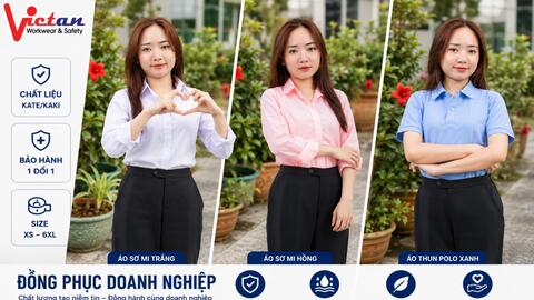 Xu Hướng Áo Sơ Mi Đồng Phục Đẹp, Hiện Đại Cho Doanh Nghiệp 2026