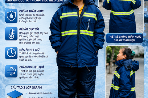 Quần Áo Kho Lạnh -18 độ VAKL-09