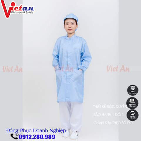 Áo Blouse Phòng Sạch VABPS-03