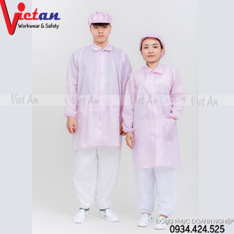 Áo Blouse  Phòng sạch  VABPS-04