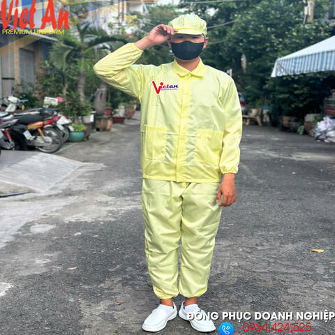 Quần Áo Phòng Sạch Dài Tay VAPSDT-05