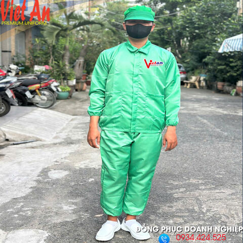 Quần Áo Phòng Sạch Dài Tay VAPSDT-04