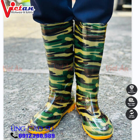 Ủng Cao Cổ TGP Rằn Ri