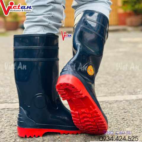 Ủng Cao Su Mũi Thép Đế Thép TQP