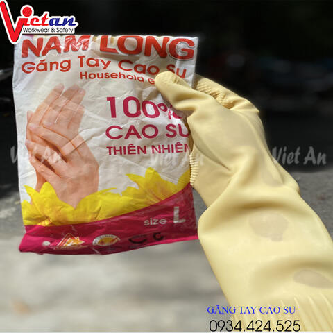 Găng Tay Cao Su Nam Long GTCS08