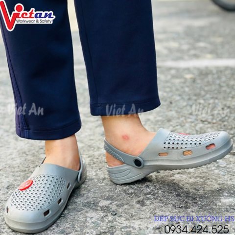Dép Sục Có Quai Màu Xám VADN03