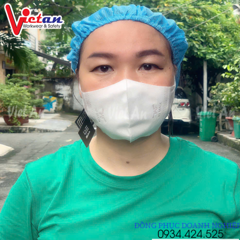 Nón Bánh Tiêu Lưới Màu Xanh Yamaha VANL-05