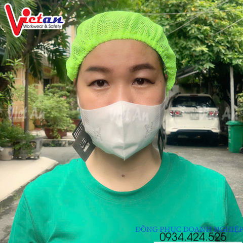 Nón Lưới Bánh Tiêu Màu Xanh NEON VANL-06