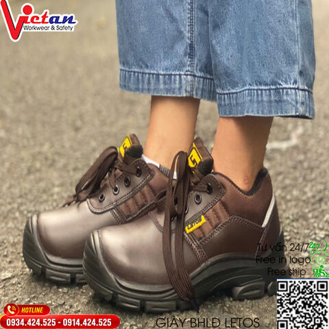 Giày Bảo Hộ Lao Động LETOS 2102