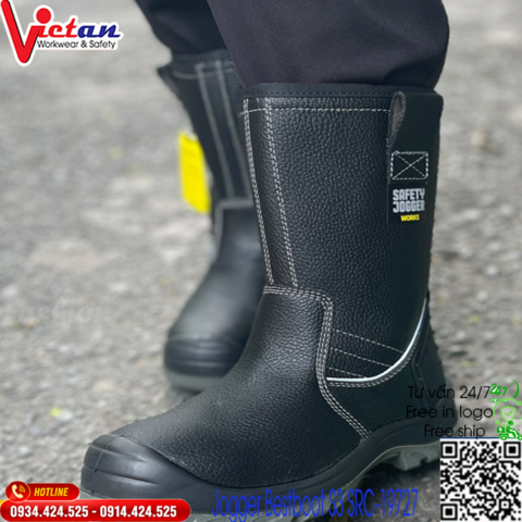 Ủng Da Bảo Hộ Lao Động Jogger Bestboot2 S3