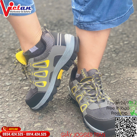 Giày Bảo Hộ Lao Động Jogger Safety Titan Hilan S1