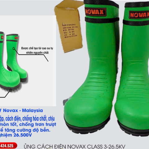 Ủng Cách Điện Novax Class 3 - 26.5kV
