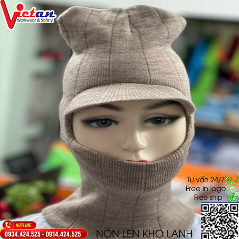 Nón Len Kho Lạnh Có Vành NLKL-03