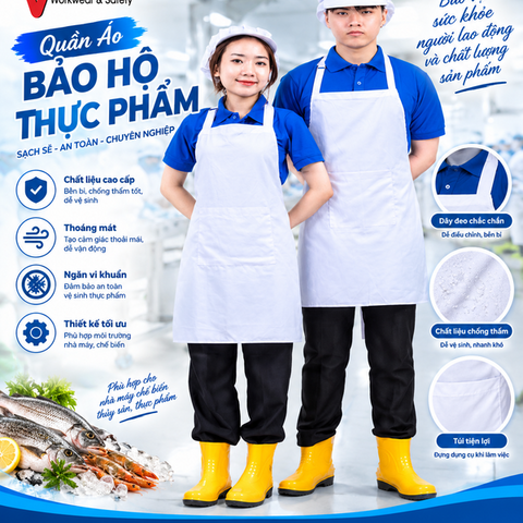 Tạp Dề Nhà Hàng TDVA-11