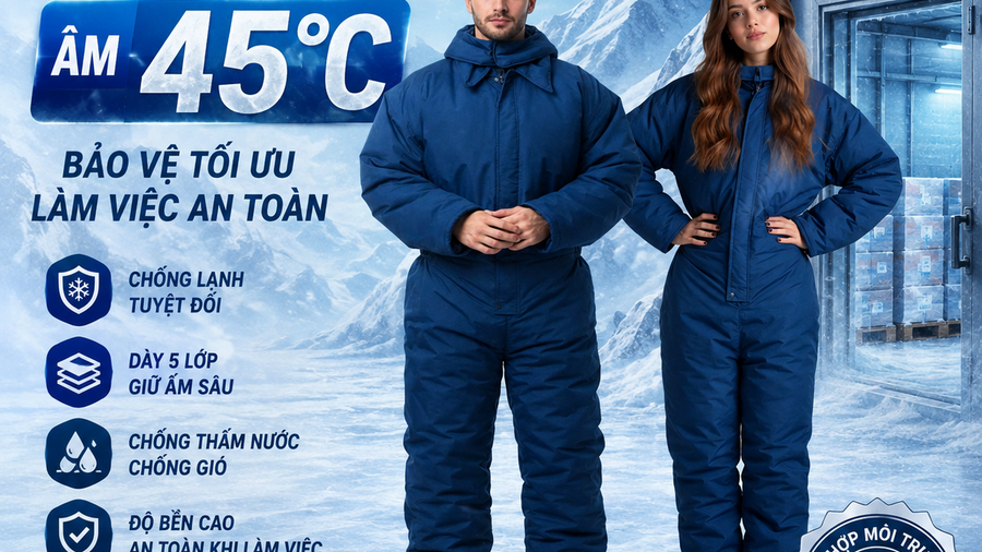 Quần Áo Kho Lạnh -45 Độ – Giữ Ấm Tốt, Bền Đẹp | Việt An