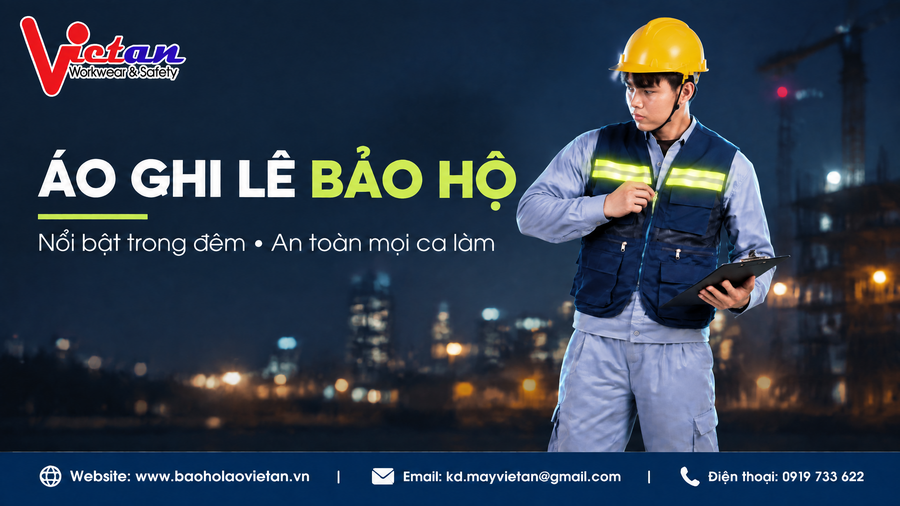 Áo Ghi Lê Phản Quang Cho Doanh Nghiệp – Đồng Bộ Đội Ngũ, Nâng Tầm Thương Hiệu