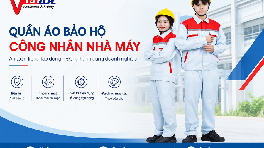Quần Áo Bảo Hộ Công Nhân Nhà Máy – Cách Chọn Đồng Phục Phù Hợp