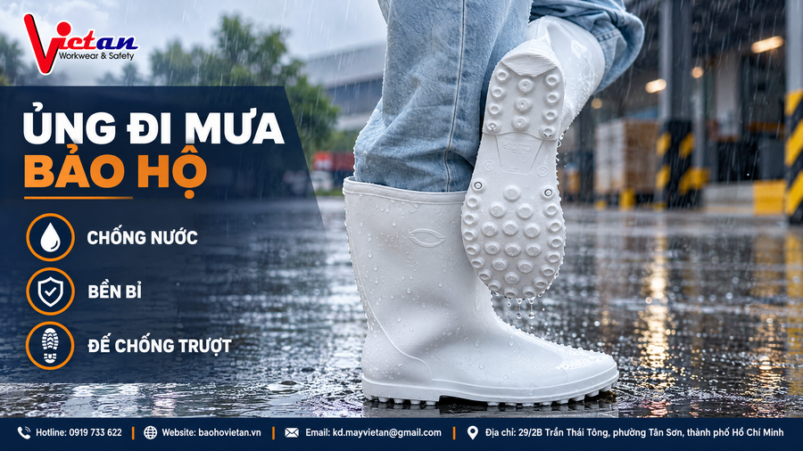 Ủng Bảo Hộ Lao Động: Món Đồ Nhỏ, Vai Trò Lớn Trong Môi Trường Sản Xuất