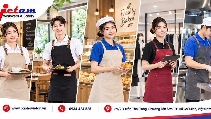 Tạp Dề Đồng Phục – Giải Pháp Đồng Bộ Hình Ảnh Cho Doanh Nghiệp Và Nhân Viên