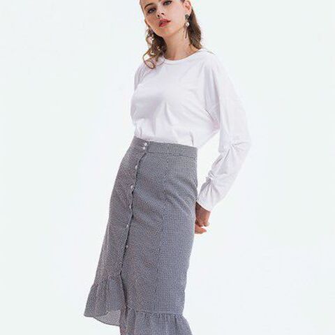 Váy Midi Caro Vạt Lệch