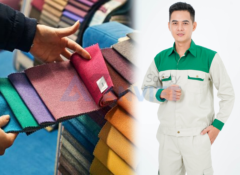 Ưu tiên sự thoải mái khi chọn vải may trang phục bảo hộ.
