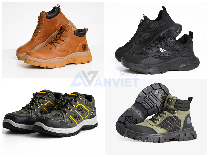Chọn giày bảo hộ có chất liệu bền, nhẹ và thoáng khí.