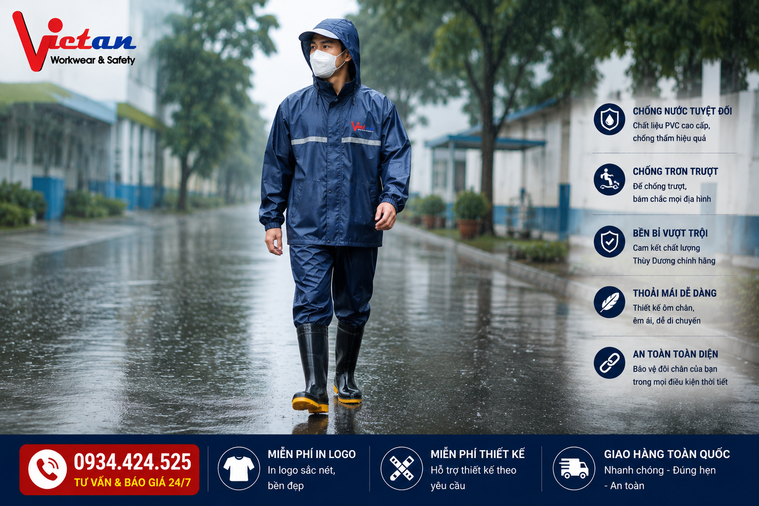 Ủng thùy dương bảo vệ đôi chân của bạn