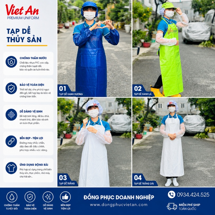Top những mẫu tạp dề hot nhất hiện nay