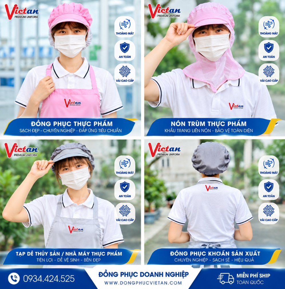 Tạo dề nhà hàng với bảng màu đa dạng, mang phong cách hiện đại phù hợp với nhiều môi trường làm việc như nhà hàng, quán cafe, trà sữa,...