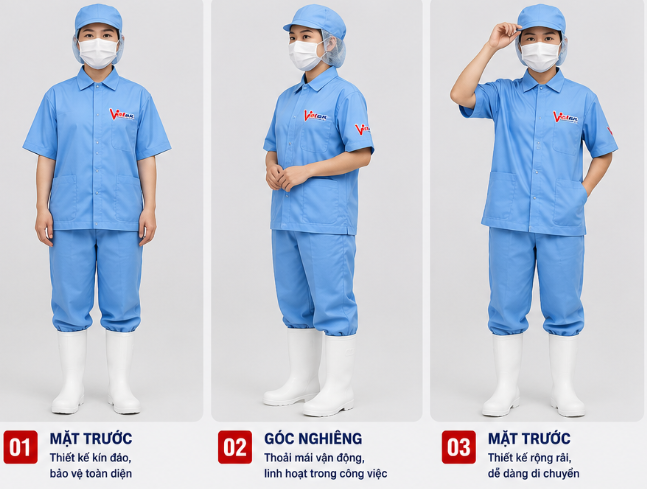 Quần áo thủy sản chất lượng cao
