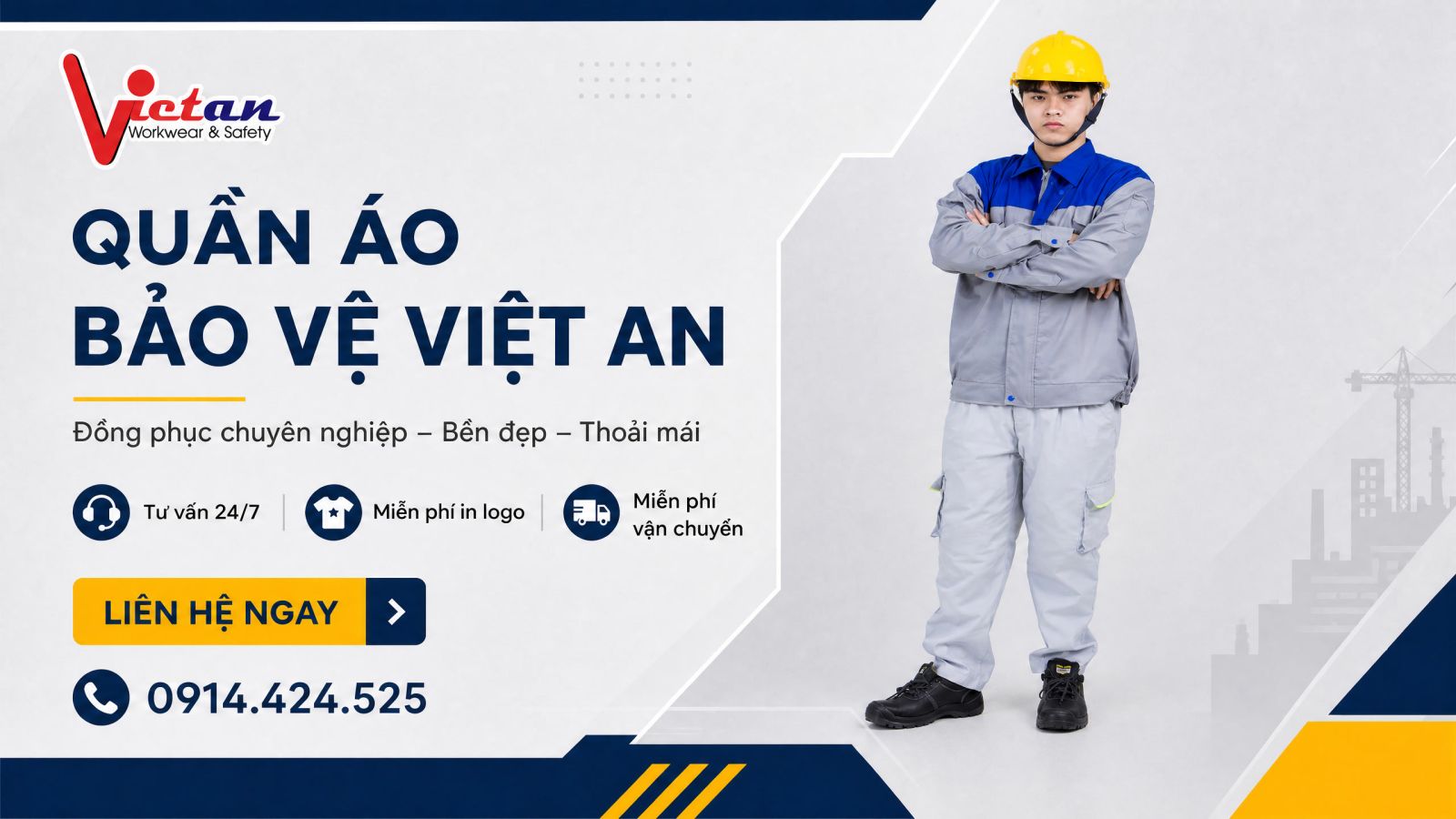 Quần áo bảo hộ lao động chất lượng cao