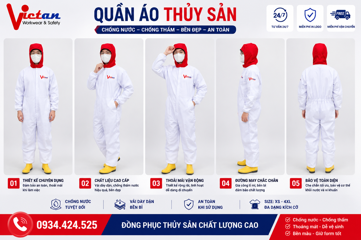 Mẫu quần áo thủy sản bán chạy nhất hiện nay