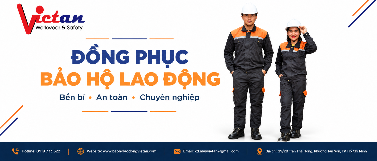 Quần áo bảo hộ lao động được sử dụng rộng rãi trong các môi trường như ở các xưởng cơ khí, nhà máy sản xuất hay kho hàng. Tùy vào từng môi trưởng làm việc người sử dụng có thể lựa chọn các màu rang phục bảo hộ lao động cho phù hợp với nhu cầu.